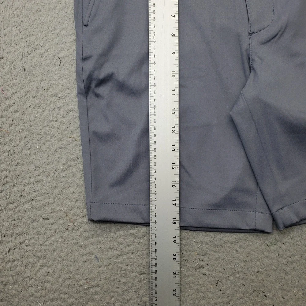 Greg Norman Golf Shorts Mens 32 Gray Play-Dry Performance Stretch Quick Dry